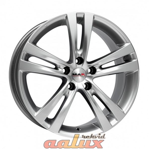 MAK Zenith Hyper Silver 17" 5x108 ET50 CB72