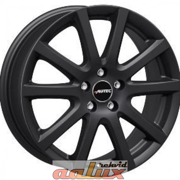 Autec Skandic black matt 16" 5x100 ET45 CB57.1