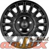 17 Rally Raid Matt Black Silver Lettering 8 PCD:6x139.7